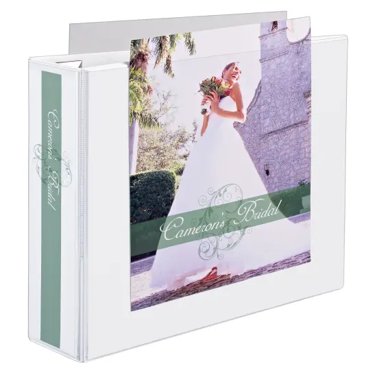 Avery Heavy-Duty View 3 Ring Binder, Extra Wide, 2" EZD Rings, 1 White Binder (01320) {1}