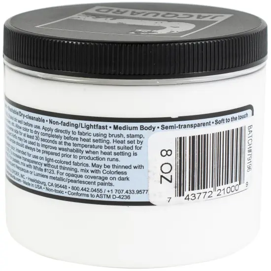 Jacquard Textile Colorless Extender 8oz-Clear {2}