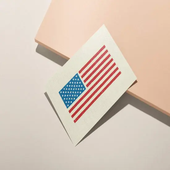 American Flag Note Cards | Patriotic Greeting Cards With Envelopes | Thank A Veteran | 1, 12 or 24 {3}