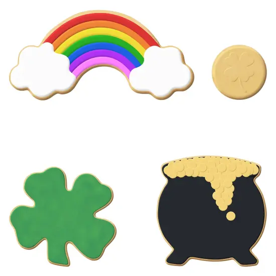 CookieCutter.Com Pot O' Gold St Patrick's Day Cookie Cutter 4 Pc Set - USA Tin Plated Steel {3}