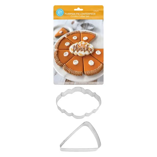 Pumpkin Pie Centerpiece 2 PC Cookie Cutter Set {3}