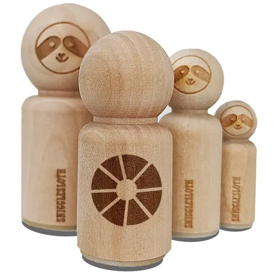 Pineapple Slice Ring Rubber Stamp for Stamping Crafting Planners {2}