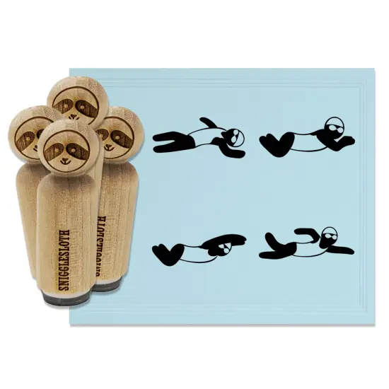 Swimming Swimmer Swim Styles Breaststroke Backstroke Butterfly Freestyle Rubber Stamp Set for Stamping Crafting Planners {7}