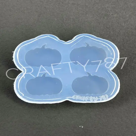 Pumpkin Stud Earring Silicone Mold(A6) {5}