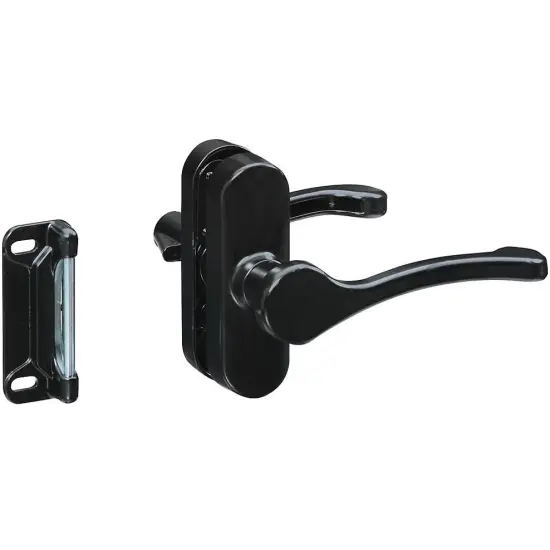 Contemporary Universal Lever Latches Black {1}