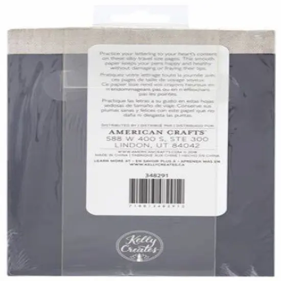 PRACTICE PAD - AC - KELLY CREATES - 6X8 - TRAVEL - TRACING - 50 SHEETS 348291 {3}