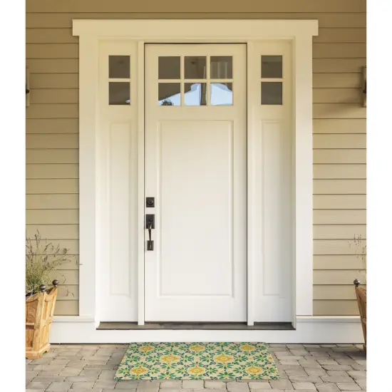 DII Artichoke With Natural Jute Chevron Hand-Loomed Rug {2}