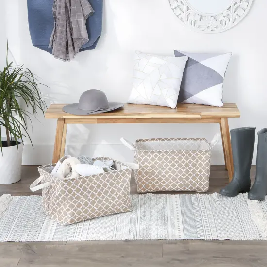 DII Stonewash Blue Small Oval Crochet Bath Mat {6}