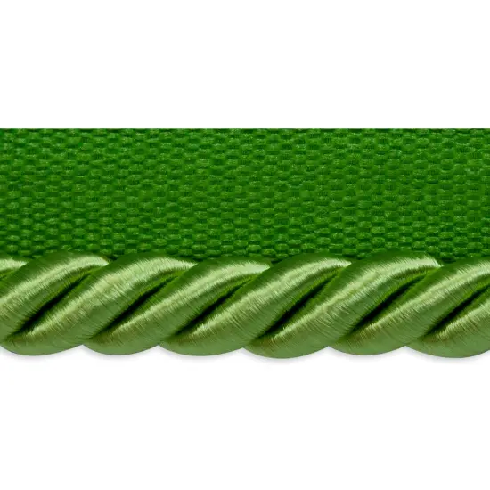 20 yards of Hilda 3/8" TwistedLip Cord Trim | 20 yard cut Lime {1}