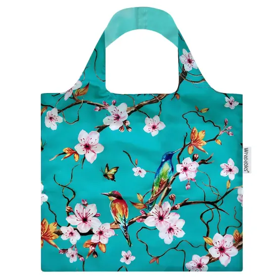 Wrapables AllyBag Collection Reusable Shopping Bag Cherry Blossoms {1}