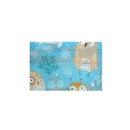 Wrapables Large Foldable Tote Nylon Reusable Grocery Bags, Silly Owls {4}