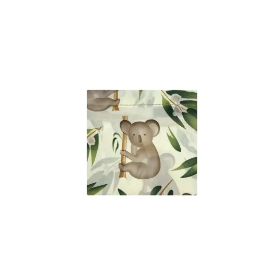 Wrapables Medium Foldable Tote Nylon Reusable Grocery Bag (Set of 2), Koalas {4}