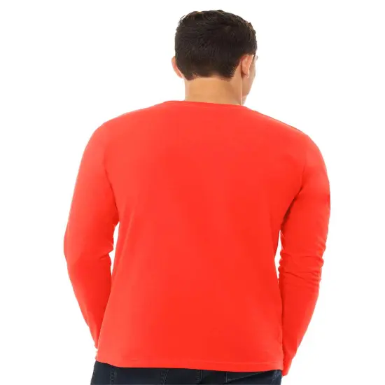 BELLA + CANVAS&reg; Slim Fit Crewneck Long Sleeve Sweetshirt - 3501 Dark grey {6}