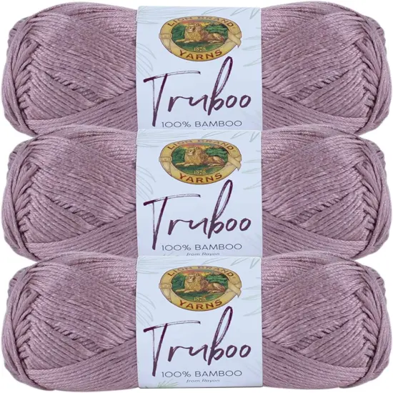 (Pack of 3) Lion Brand Truboo Yarn-Mushroom {1}