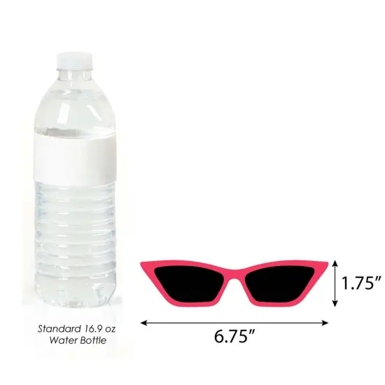 Big Dot of Happiness 90's Throwback Glasses - Paper Card Stock 1990s Party Photo Booth Props Kit - 10 Count {6}