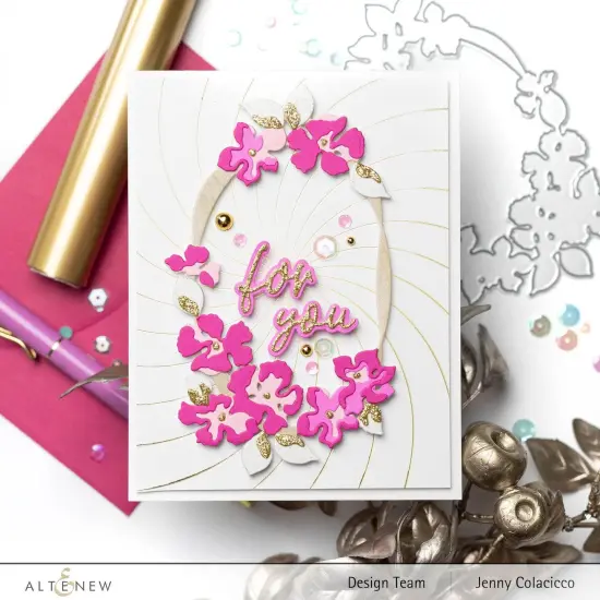 Blooming Flower Bed Stencil Set (3 in 1) {2}