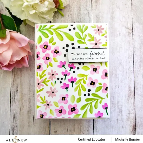 Blooming Flower Bed Stencil Set (3 in 1) {3}