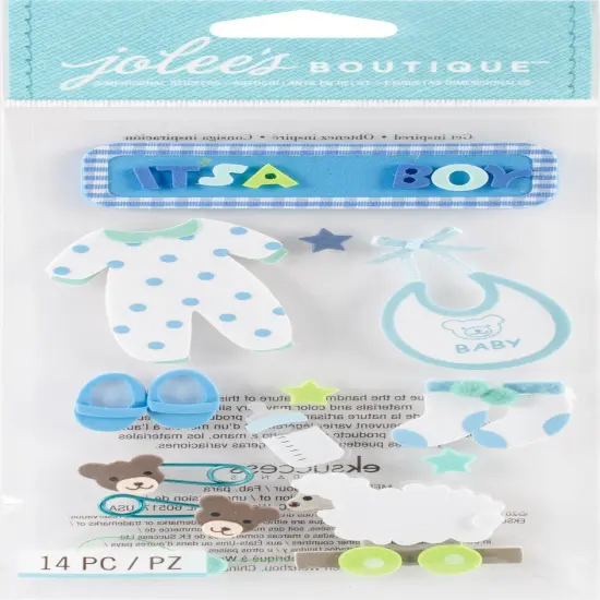 Jolee's Baby Boy Dimensional Stickers Collage {1}