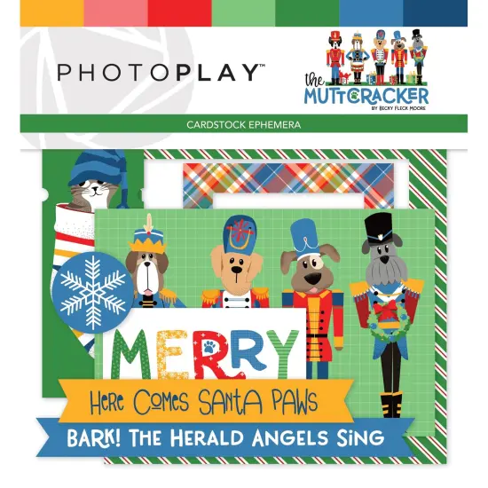 Photoplay MuttCracker Cardstock Ephemera {1}