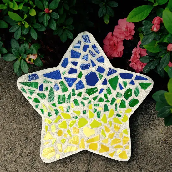 Multipack of 3 - Mosaic Stepping Stone Kit-Star {3}