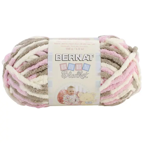 Multipack of 12 - Bernat Baby Blanket Yarn-Little Petunias {3}