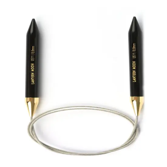 Lantern Moon 24" Ebony Destiny Circular Knitting Needles 2.5 US (3.0mm) Multicolor {1}