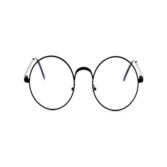 Big Mo's Toys Wizard Glasses - Round Wire Costume Glasses Accessories for Dress Up - 1 Pair {2}