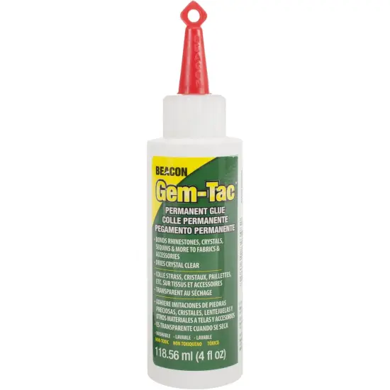 Gem-Tac Permanent Adhesive 6/Pkg {2}