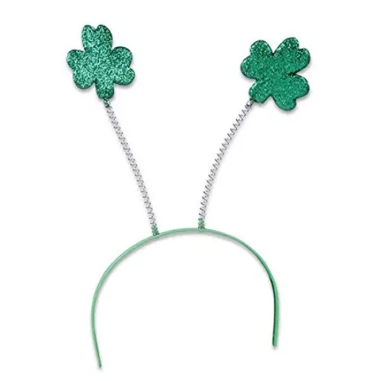 Rhode Island Novelty St Patck fts Day Green Shamrock Head Boppers Hats Set of 6 {1}