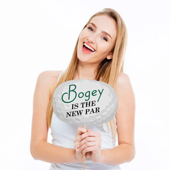 Big Dot of Happiness Par-Tee Time - Golf - Photo Booth Props Kit - 20 Count {4}