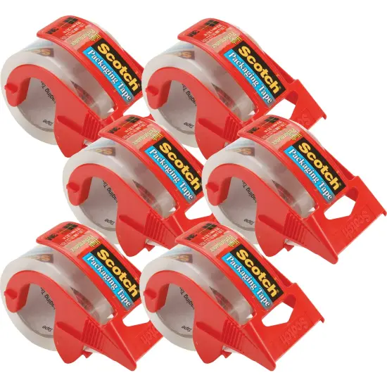 Multipack of 6 - Scotch Packaging Tape-2"X800" Clear {1}