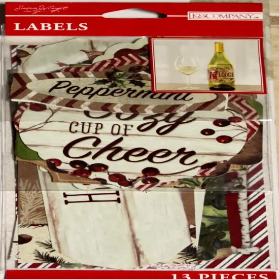 K & Company Susan Winget Natural Holiday Labels {1}