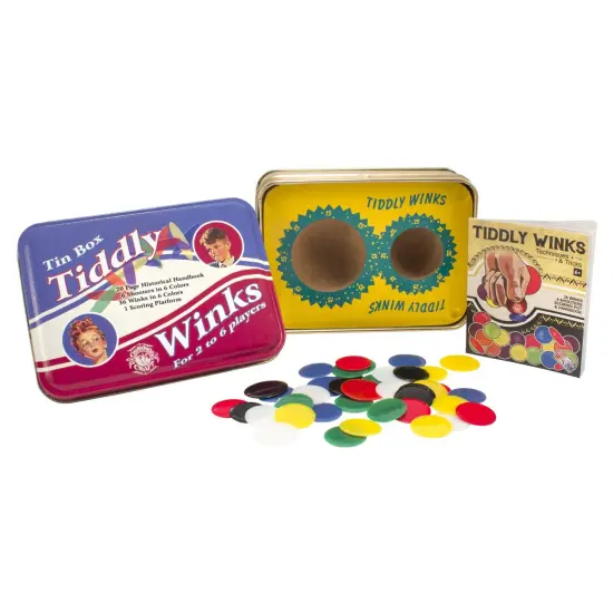Channel Craft TTW Tiddly Winks in a Classic Toy Tin {3}