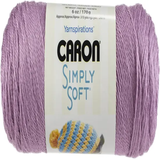 Multipack of 24 - Caron Simply Soft Collection Yarn-Blackberry {3}