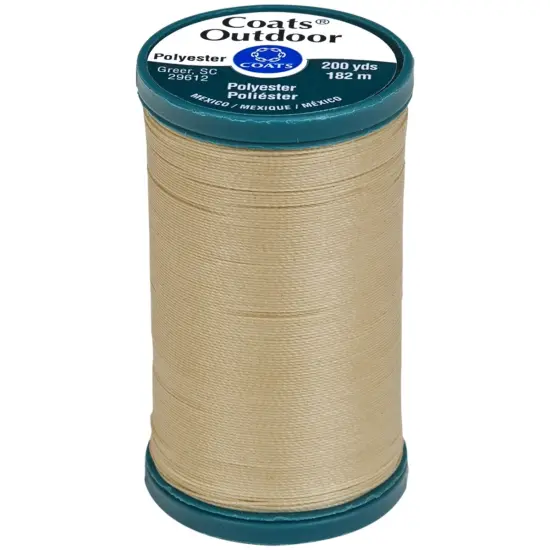 Multipack of 6 - Coats Outdoor Living Thread 200yd-Buff {2}