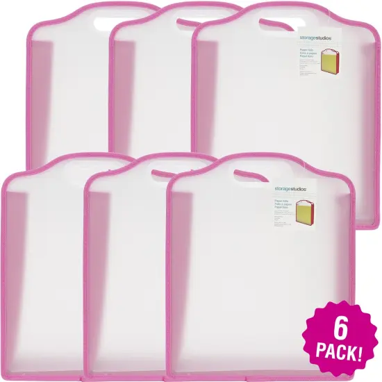 Multipack of 6 - Storage Studios Paper Folio-3"X13"X15.75" {1}