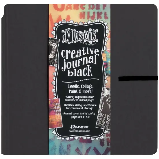 Dyan Reaveley's Dylusions Creative Journal 8.75"X9"-Black {1}