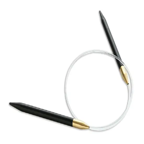 Lantern Moon Destiny Ebony 16" Circular Knitting Needles Size US10.5 {1}