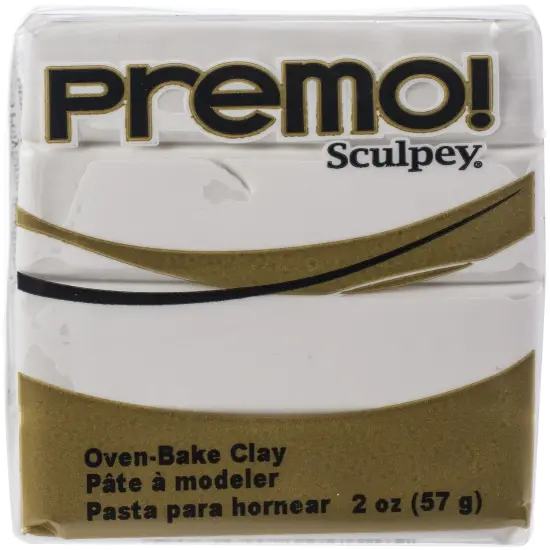 Multipack of 30 - Premo Sculpey Polymer Clay 2oz-White {2}