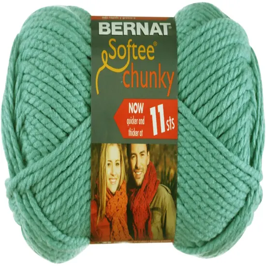 Multipack of 24 - Bernat Softee Chunky Yarn-Seagreen {3}