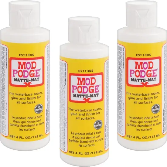 Multipack of 3 - Mod Podge Matte Finish-4oz {1}