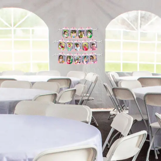 Big Dot of Happiness Two Cool - Girl - DIY Pastel 2nd Birthday Party Decor - Picture Display - Photo Banner {4}