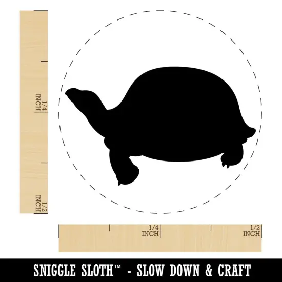 Tortoise Turtle Solid Self-Inking Rubber Stamp for Stamping Crafting Planners UV {1}
