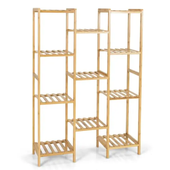 Plant Stand Utility Shelf Free Standing Storage Rack Pot Holder {2}