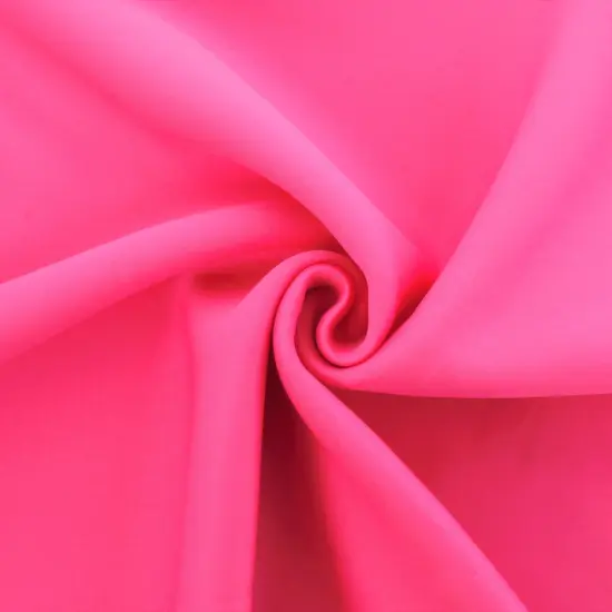 Solid Scuba Fabric Hot Pink 1 Yard {2}