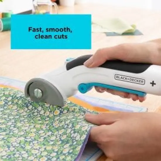 BLACK+DECKER 4V MAX Rotary Cutter, Cordless, USB Rechargeable (BCRC115FF) {4}