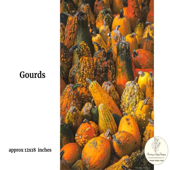 Gourds - Art paper for Decoupage and Mixed MediaCrafting size of 12x18 inches {2}