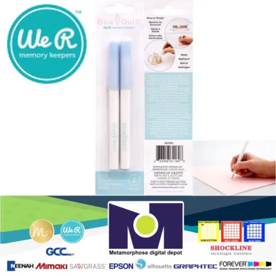American Crafts We R Memory Keepers - Glue Quill - Glue Pens 661160 {1}