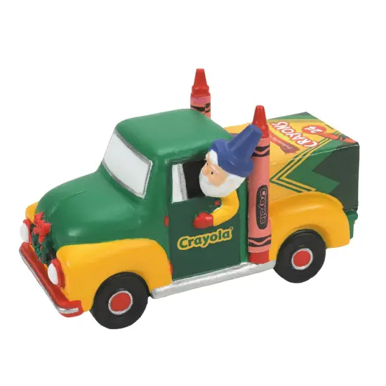 Department 56 Department 56 Crayola Delivery Service Christmas Decoration #6009835 Green {1}