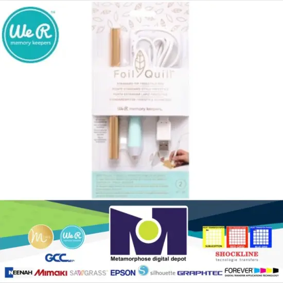 American Crafts TOOL - We R Memory Keepers - FOIL QUILL - FREESTYLE PEN - STANDARD TIP 661015 {1}